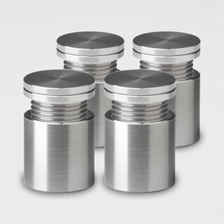 Zettelhalter Durafix, 60x17mm, 5 Stück, silber DURABLE 470523 -  Moderationszubehör