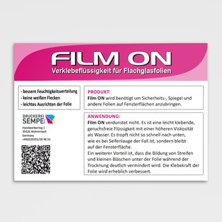 Film ON Verklebefl&uuml;ssigkeit 5 Liter