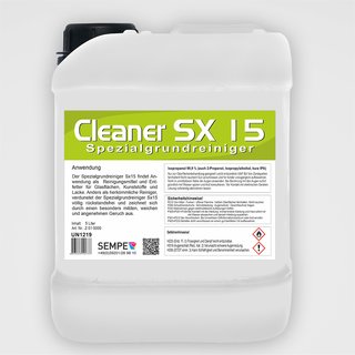 CLEANER SX15 - Spezialreiniger 5 Liter Kanister